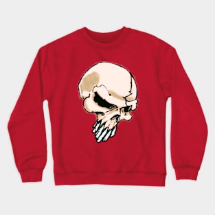 Skull Crack Crewneck Sweatshirt